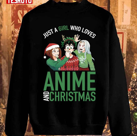 Anime Christmas Suge 90s Unisex Sweatshirt - T-Shirt, Sweatshirt, Hoodie