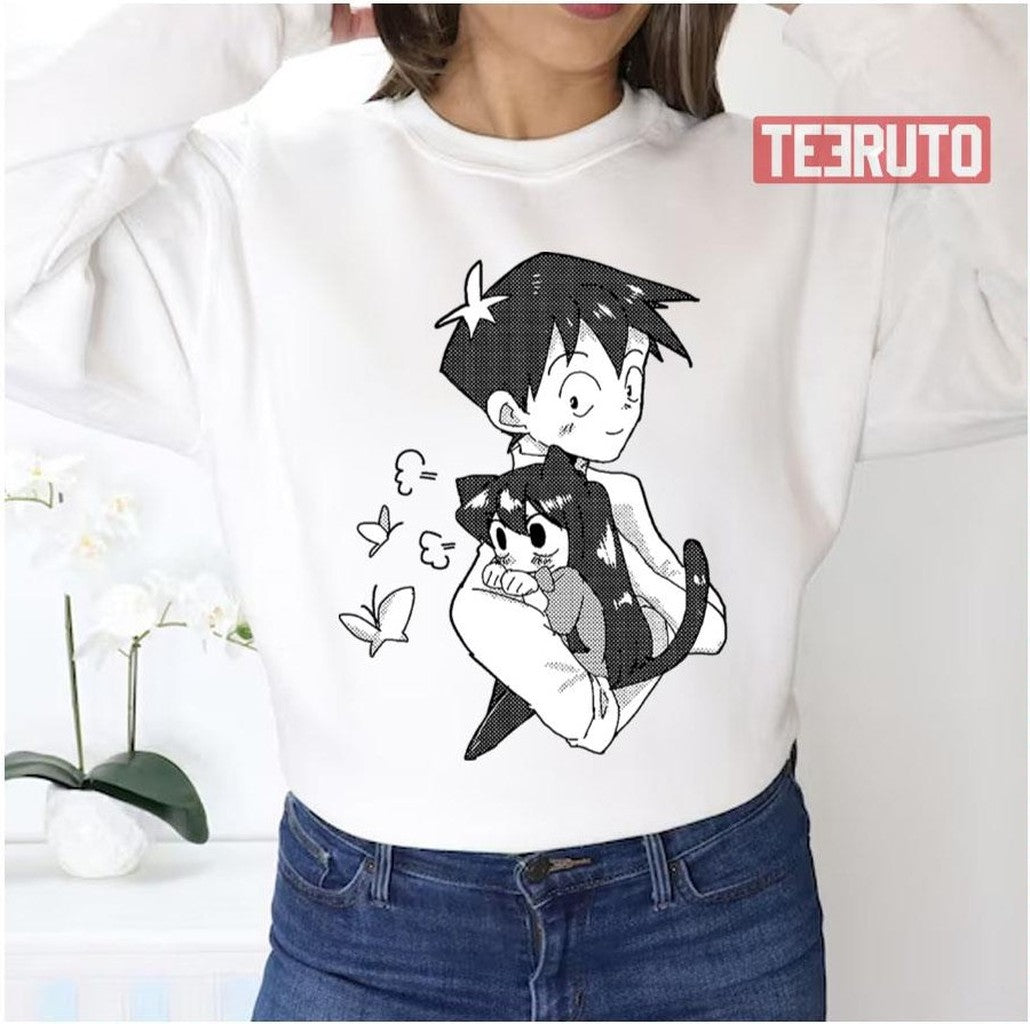 Neko Komi San And Tadano Hitohito Komi Can't Communicate Unisex Sweatshirt - T-Shirt, Sweatshirt, Hoodie
