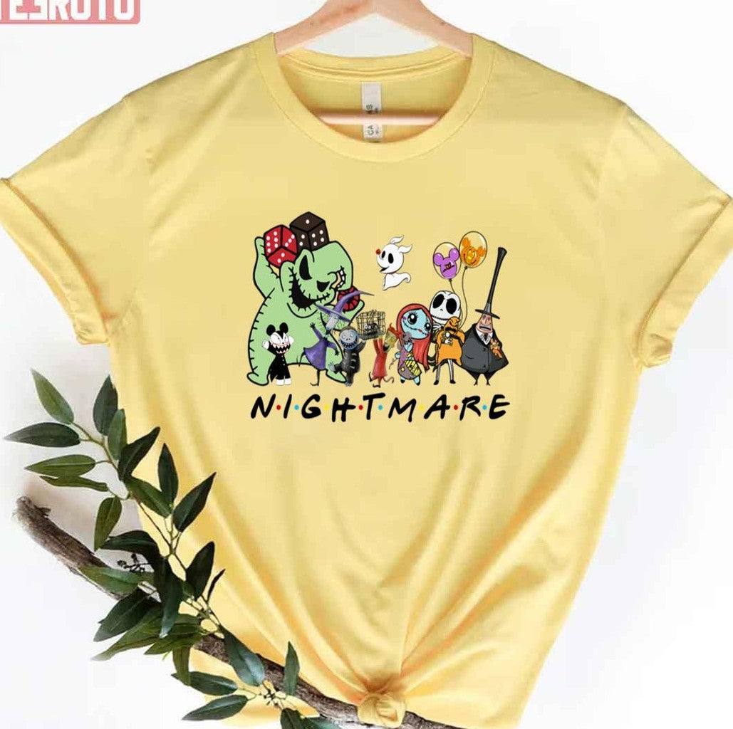 Nightmare Before Christmas Characters Friends Unisex T-Shirt - T-Shirt, Sweatshirt, Hoodie
