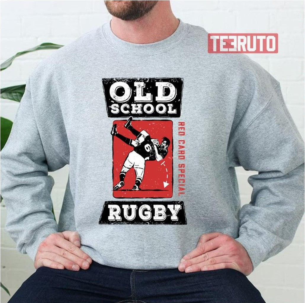 Old School Rugby Red Card Special Unisex Sweatshirt - T-Shirt, Sweatshirt, Hoodie