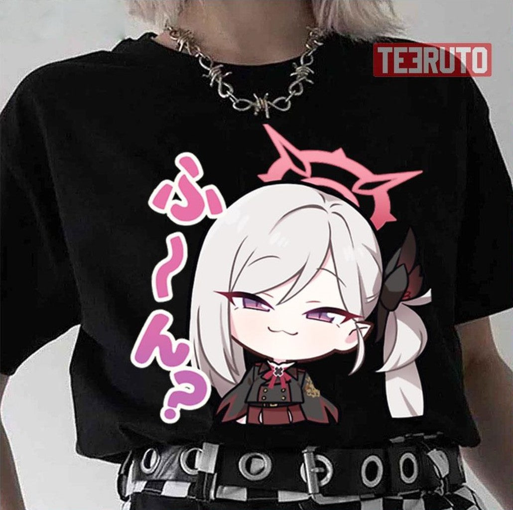 Mutsuki Blue Archive Kanji Text Unisex T-Shirt - T-Shirt, Sweatshirt, Hoodie