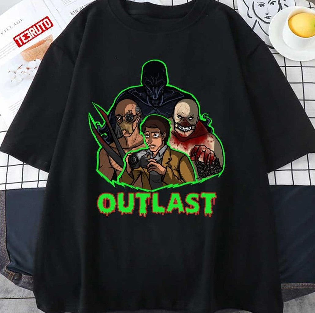 Outlast Game Art Unisex T-shirt - T-Shirt, Sweatshirt, Hoodie