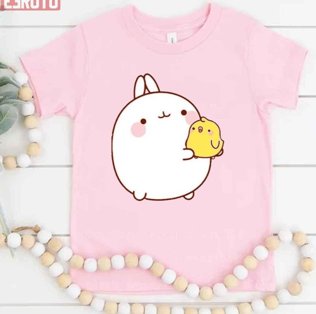Molang And A Little Friend Piu Piu Unisex T-Shirt - T-Shirt, Sweatshirt, Hoodie