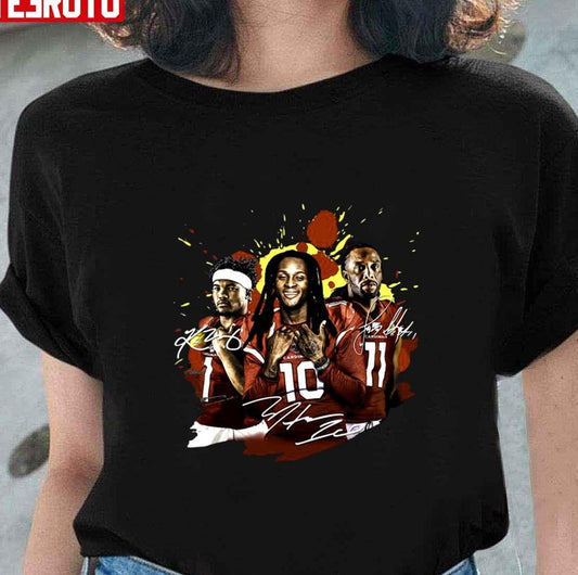 Arizona Cardinals Kyler Murray And Larry Fitzgerald Signature Unisex T-Shirt - T-Shirt, Sweatshirt, Hoodie