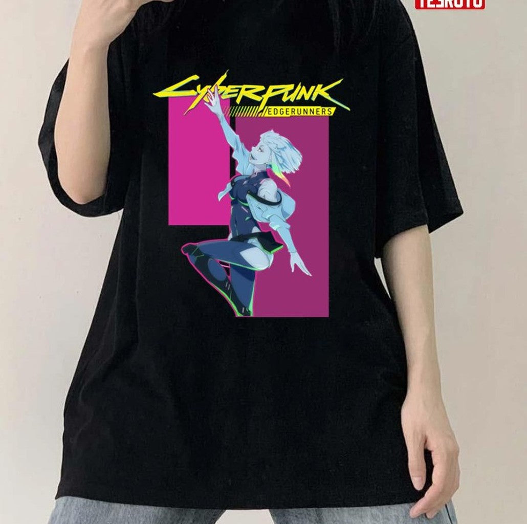 New Anime Cyberpunk Edgerunners Lucy Unisex T-shirt - T-Shirt, Sweatshirt, Hoodie