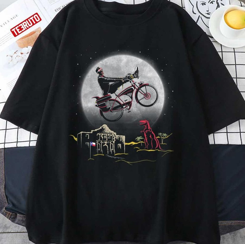 Pee Wee Phone Home Pee-wee's Playhouse E.T. the Extra-Terrestrial Style Unisex T-shirt - T-Shirt, Sweatshirt, Hoodie