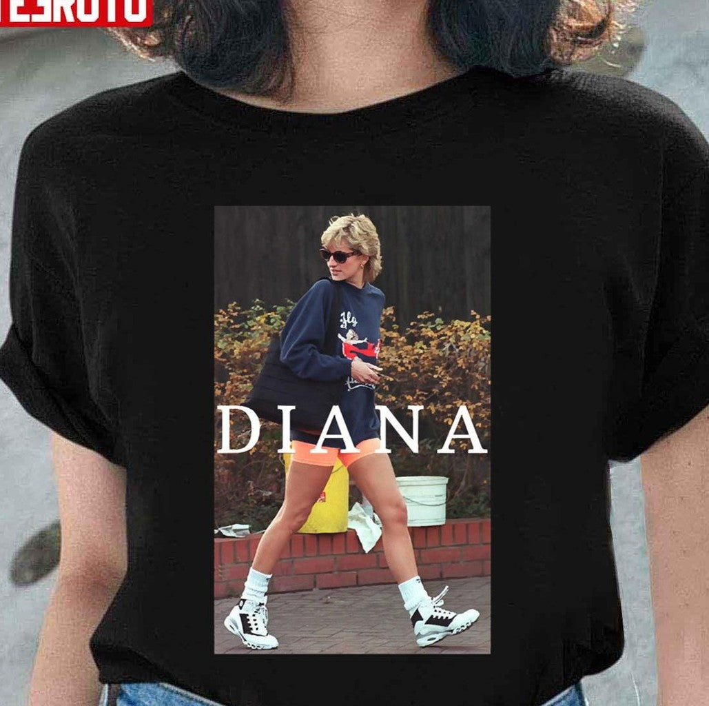 Princess Diana Fly Virgin Atlantic Iconic Unisex Sweatshirt - T-Shirt, Sweatshirt, Hoodie