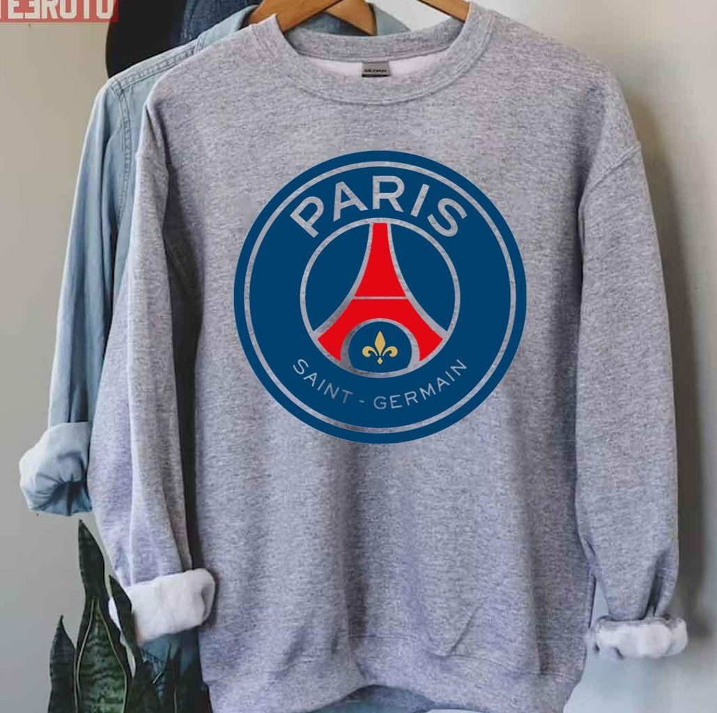 Paris Saintgermain Football Club Shield Psg Fc Unisex Sweatshirt - T-Shirt, Sweatshirt, Hoodie