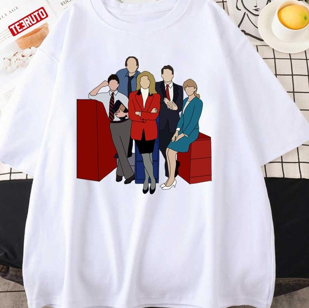 Murphy Brown Sitcom Cast Fanart Unisex T-shirt - T-Shirt, Sweatshirt, Hoodie