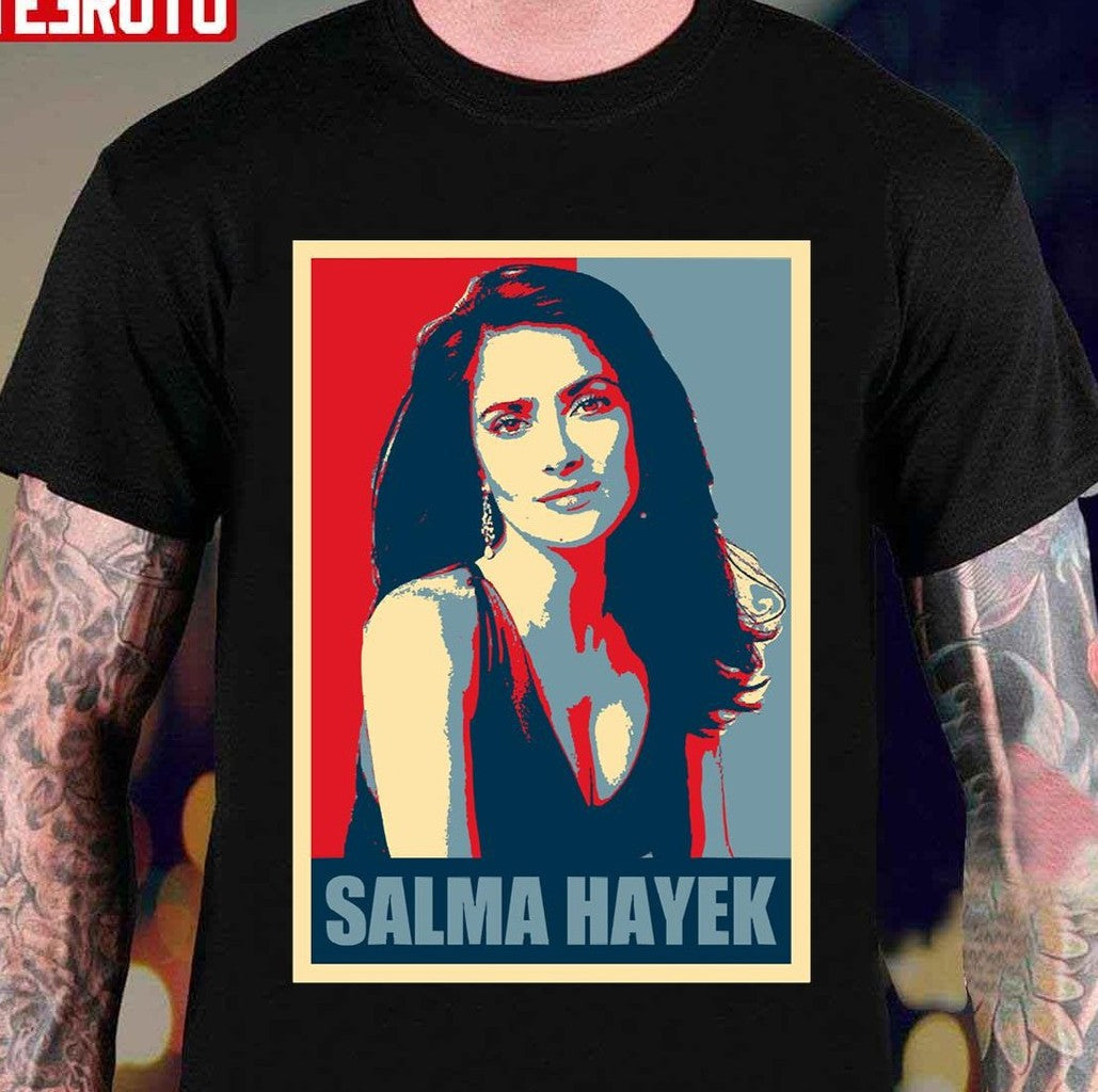 Salma Hayek Hope Vintage Unisex T-Shirt - T-Shirt, Sweatshirt, Hoodie