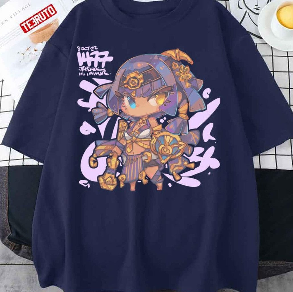 Pink Chibi 1477 Candace Genshin Impact Unisex T-Shirt - T-Shirt, Sweatshirt, Hoodie