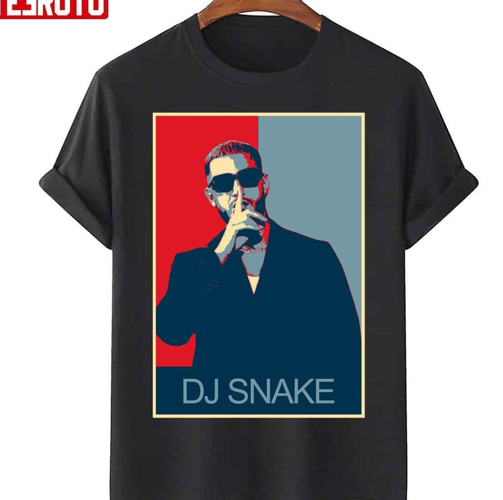 Shhh Graphic Design Dj Snake Unisex T-Shirt - T-Shirt, Sweatshirt, Hoodie