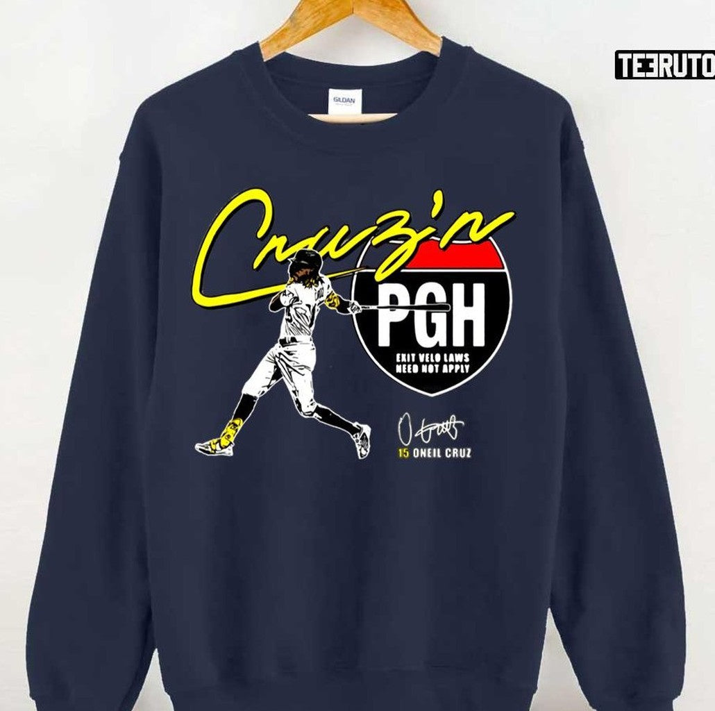 Pgh Oneil Cruz Signature Pittsburgh Pirates Baseball Unisex Sweatshirt - T-Shirt, Sweatshirt, Hoodie