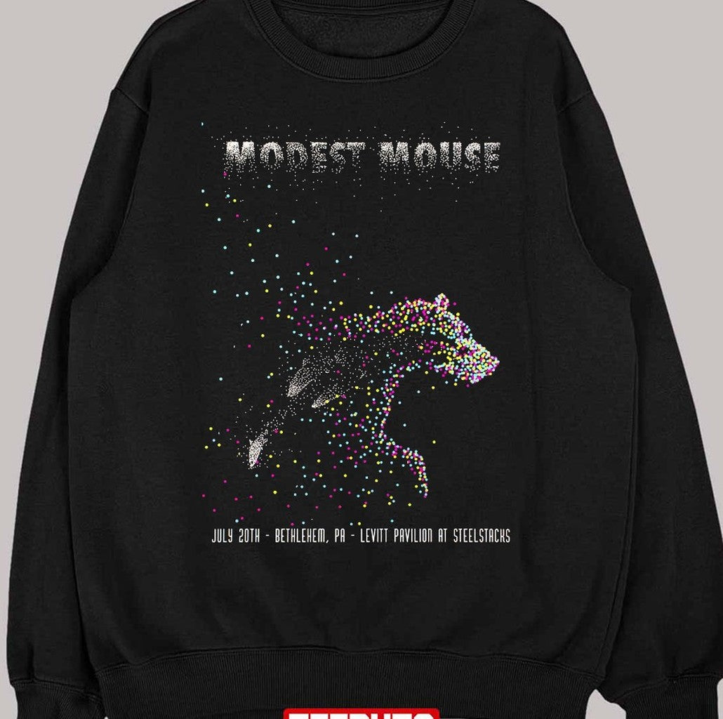 Retro Design Modest Mouse Matt Saunders 2015 Tour Unisex Sweatshirt - T-Shirt, Sweatshirt, Hoodie