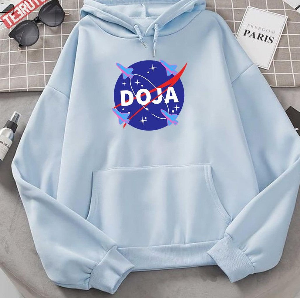 Nasa Logo Style Doja Cat Artwork Unisex T-Shirt - T-Shirt, Sweatshirt, Hoodie