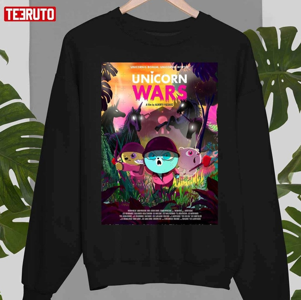 Official Image Unicorn Wars Unisex Sweatshirt - T-Shirt, Sweatshirt, Hoodie