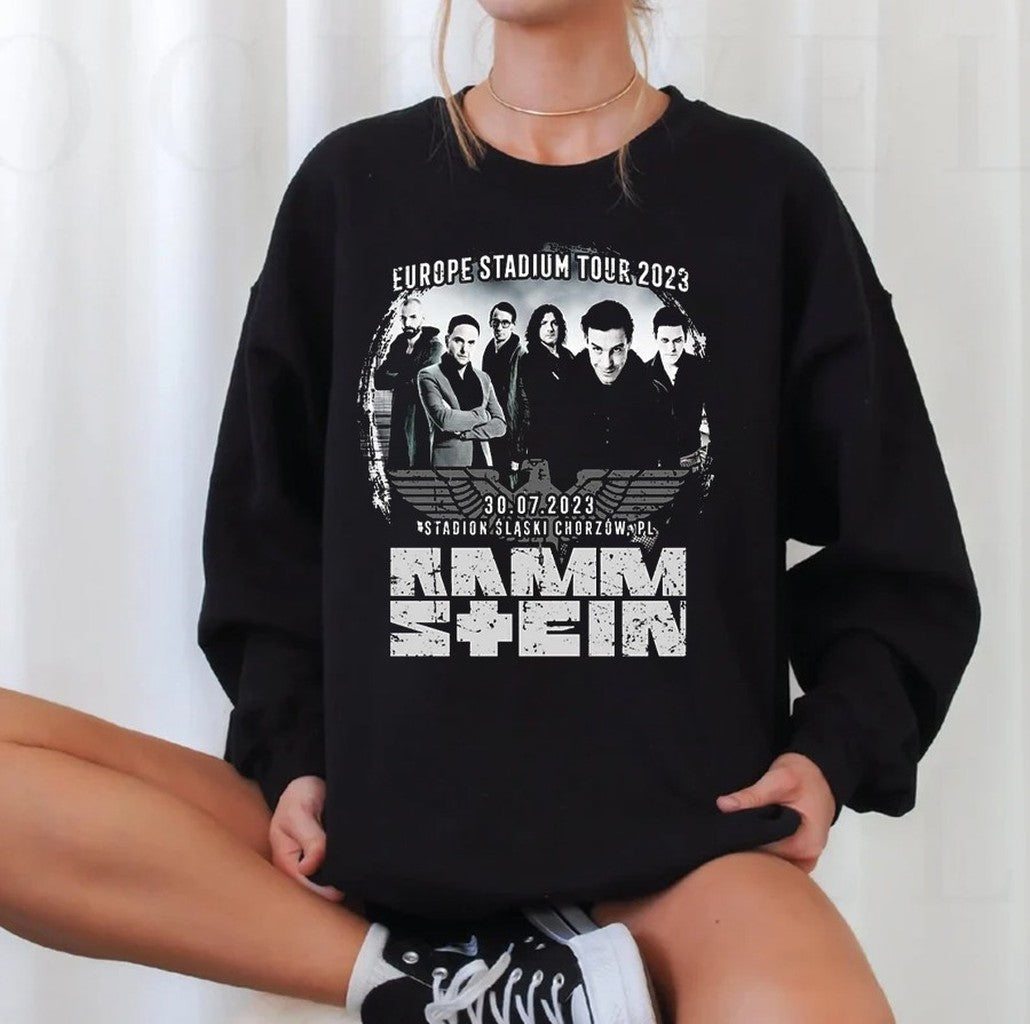 Ram Europe Tour 2023 Design Unisex Sweatshirt - T-Shirt, Sweatshirt, Hoodie