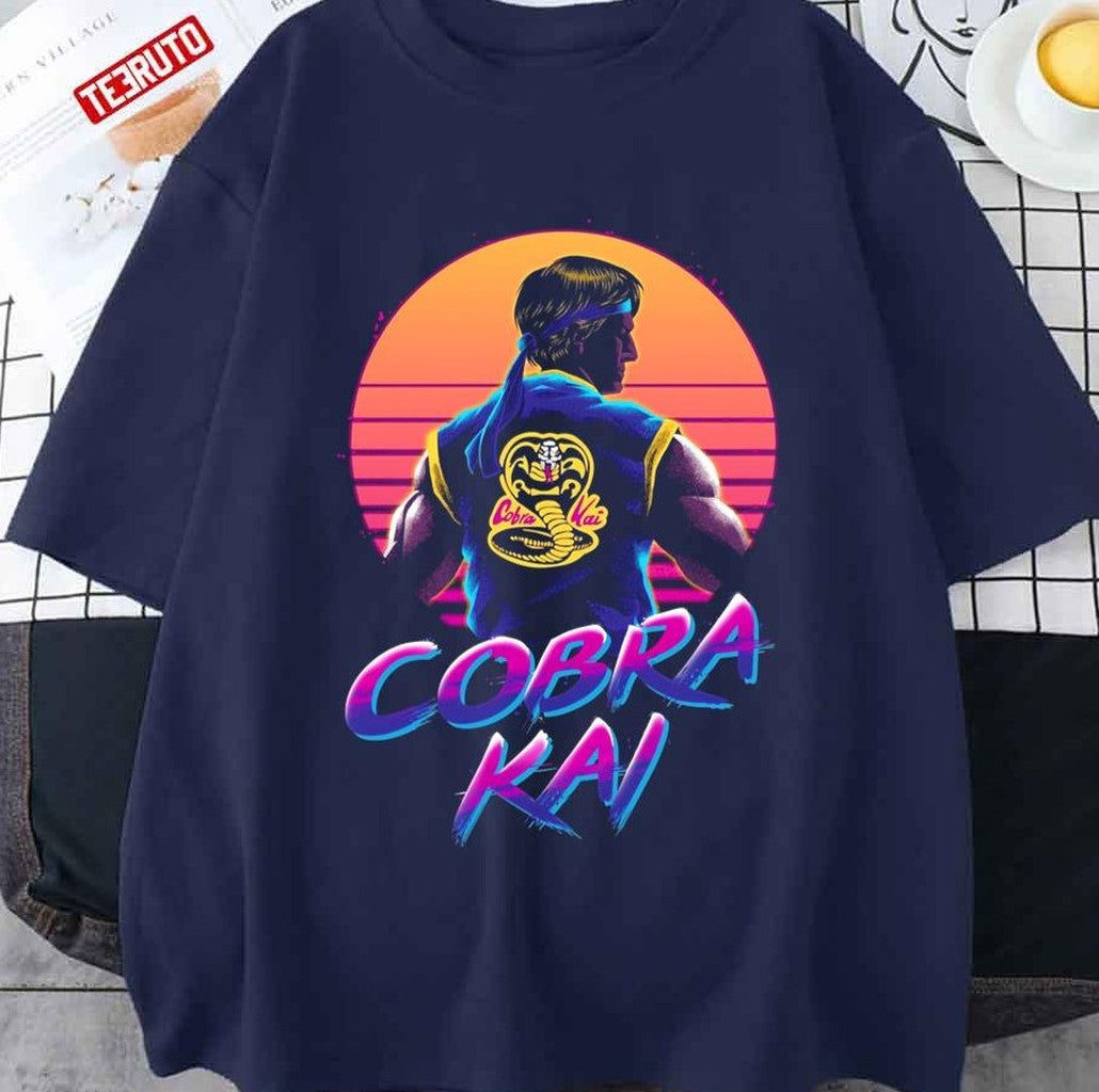 Rad Cobra Kai Retro Neon Unisex T-shirt - T-Shirt, Sweatshirt, Hoodie