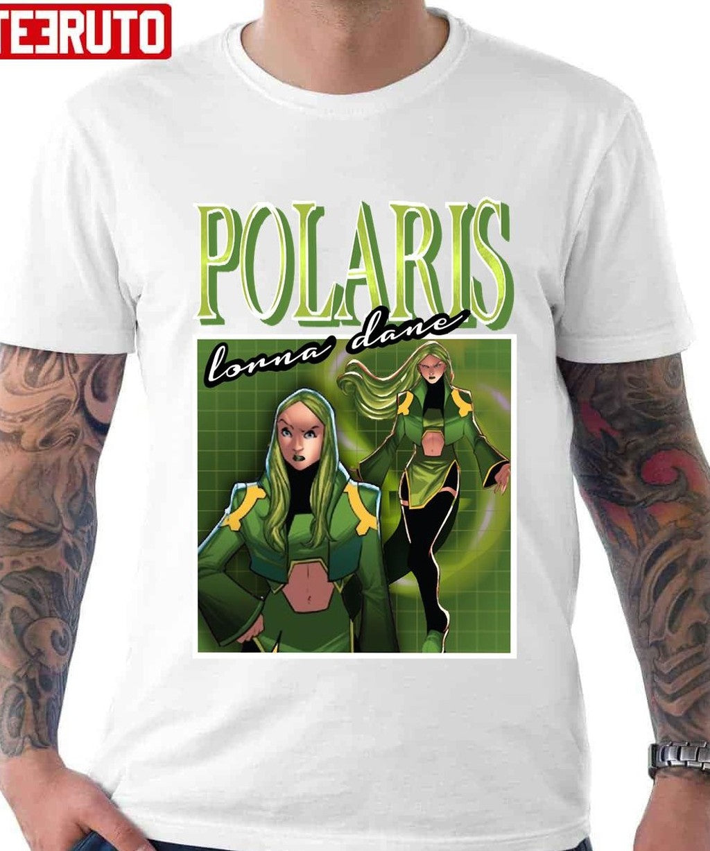 Polaris Lorna Dane Comic 90s Homage Unisex T-Shirt - T-Shirt, Sweatshirt, Hoodie