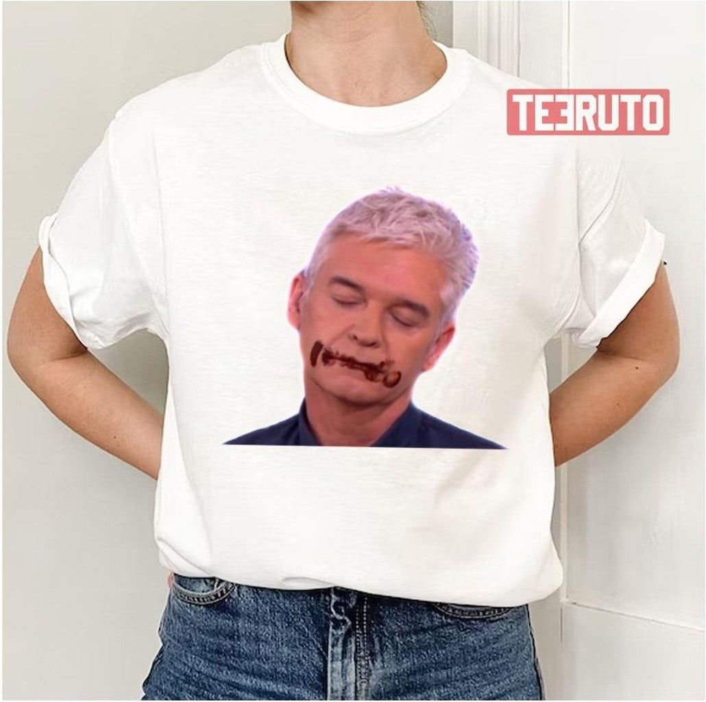 Phillip Schofield Edit Meme Unisex T-Shirt - T-Shirt, Sweatshirt, Hoodie