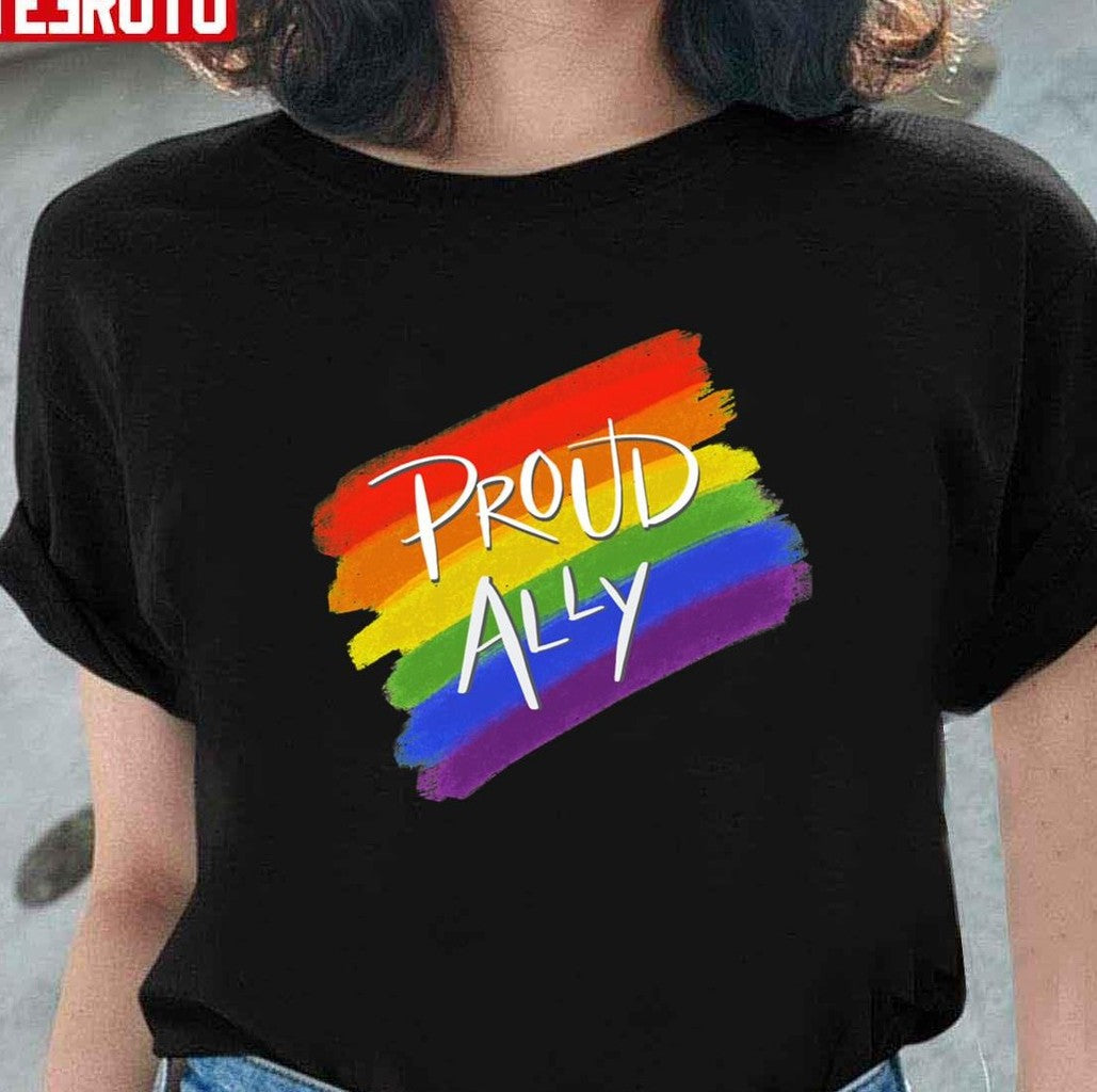 Proud LGBT Ally Unisex T-Shirt - T-Shirt, Sweatshirt, Hoodie