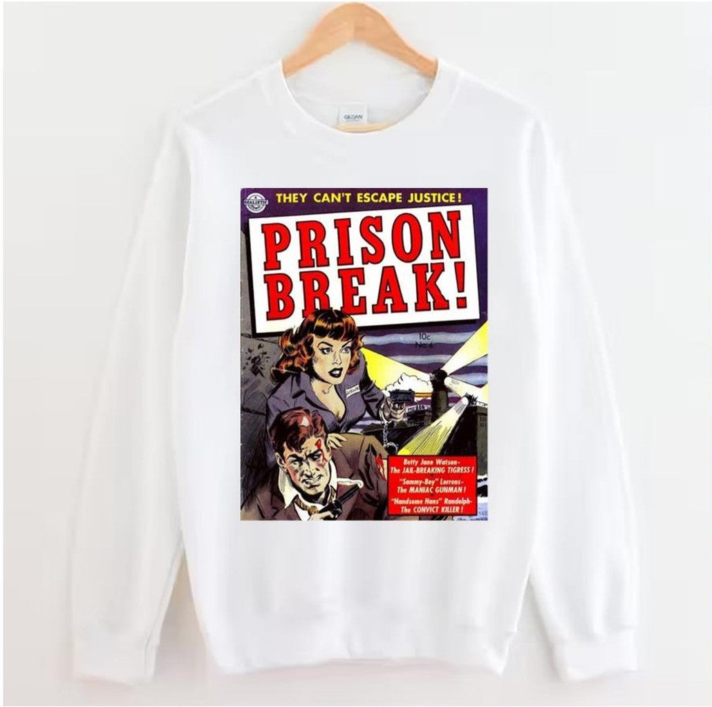 Prison Break 004 Inc Fixed Comic Cover Unisex Sweatshirt - T-Shirt, Sweatshirt, Hoodie