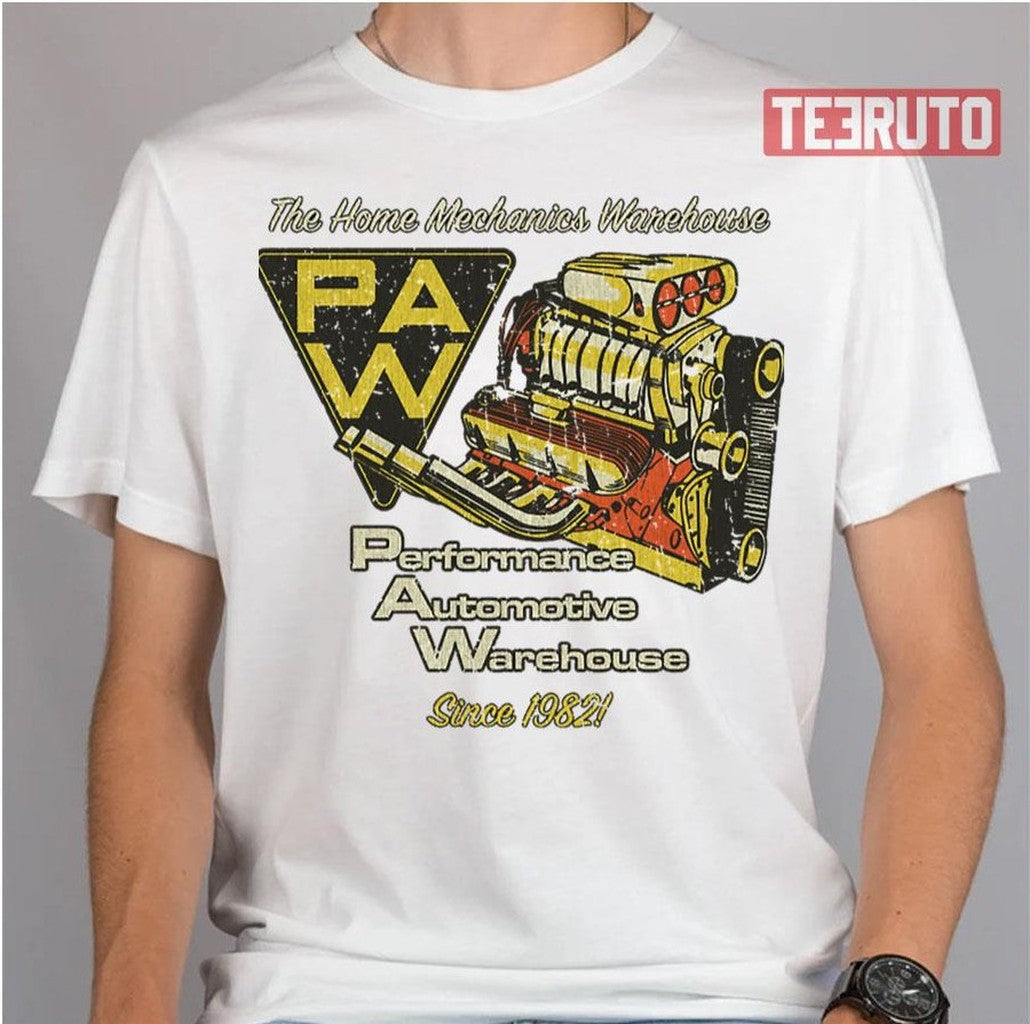 Performance Automotive Warehouse 1982 Mechanic Unisex T-Shirt - T-Shirt, Sweatshirt, Hoodie