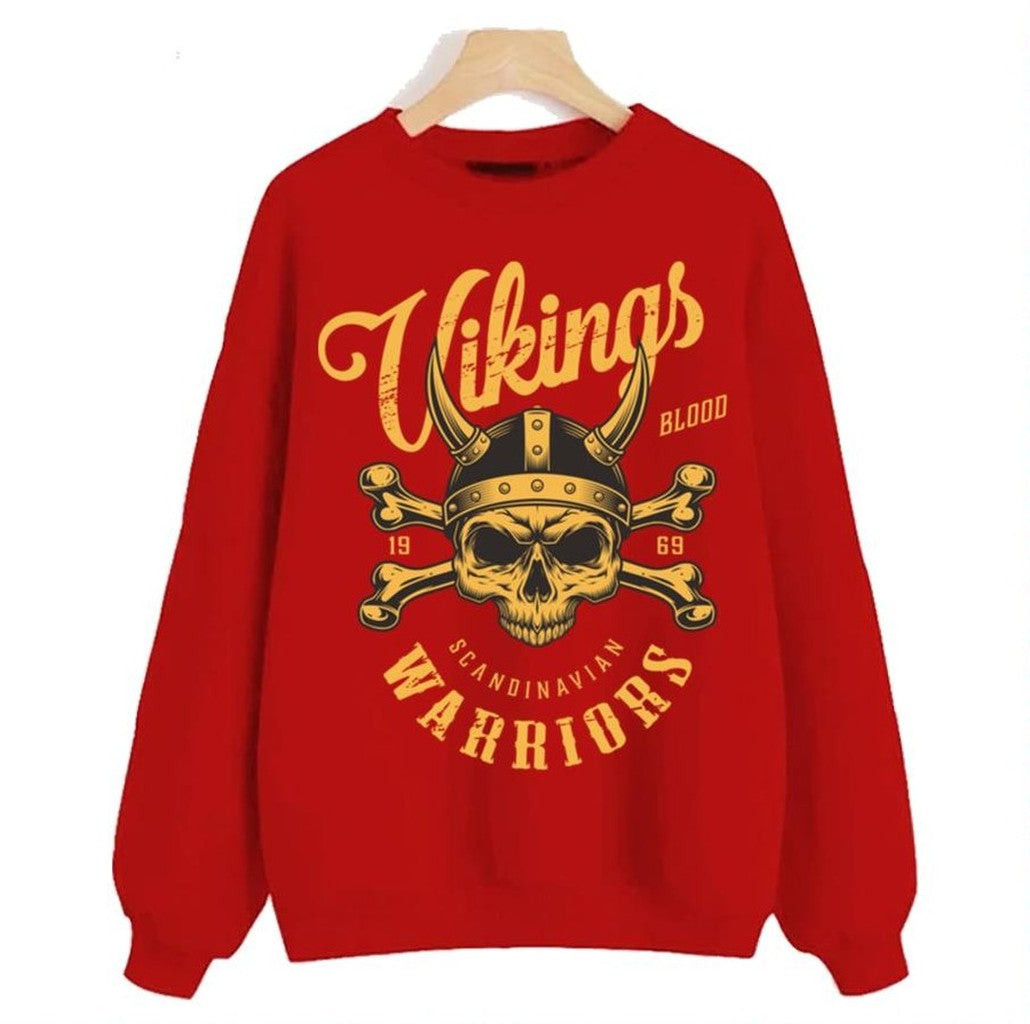 Scandinavian Warriors Viking Valhalla Unisex Sweatshirt - T-Shirt, Sweatshirt, Hoodie
