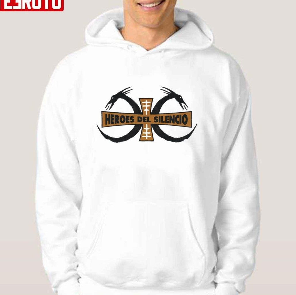 Music Heroes Of Silence Band Logo Unisex Hoodie - T-Shirt, Sweatshirt, Hoodie