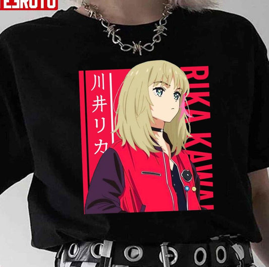 Anime Wonder Egg Priority Rika Kawai Unisex T-Shirt - T-Shirt, Sweatshirt, Hoodie