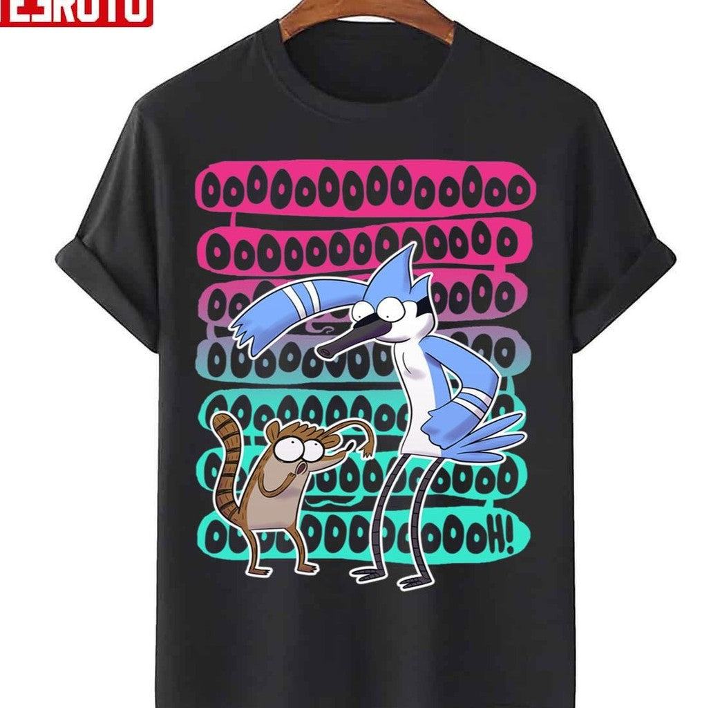 Mordecai &amp; Rigby Oh Regular Show Unisex T-Shirt - T-Shirt, Sweatshirt, Hoodie