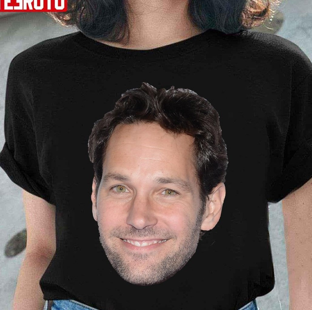 Paul Rudd Face Funny Unisex T-Shirt - T-Shirt, Sweatshirt, Hoodie