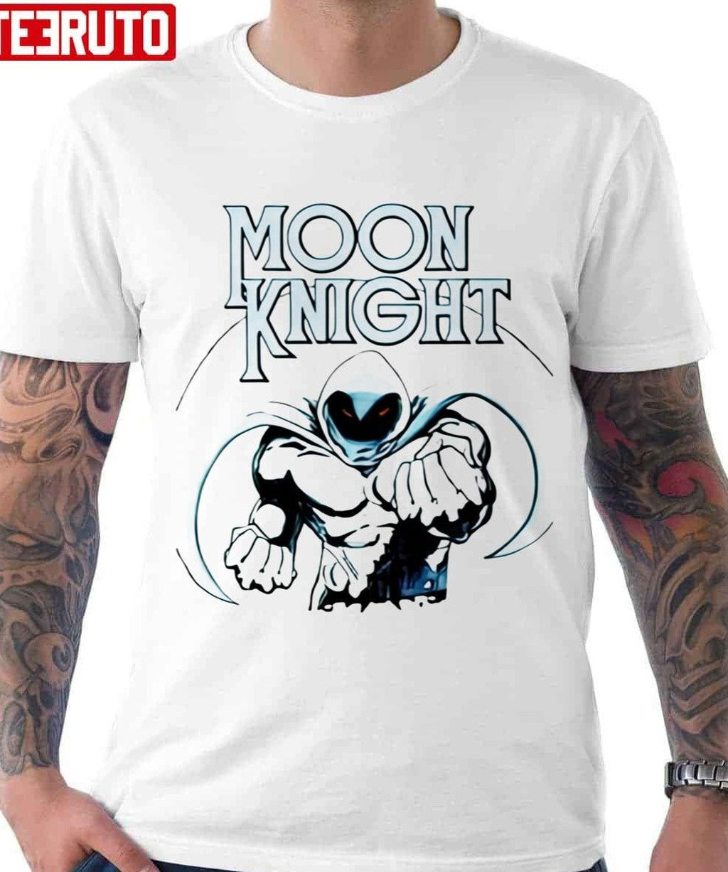 Moon Knight Wicking Retro Superhero Unisex T-Shirt - T-Shirt, Sweatshirt, Hoodie
