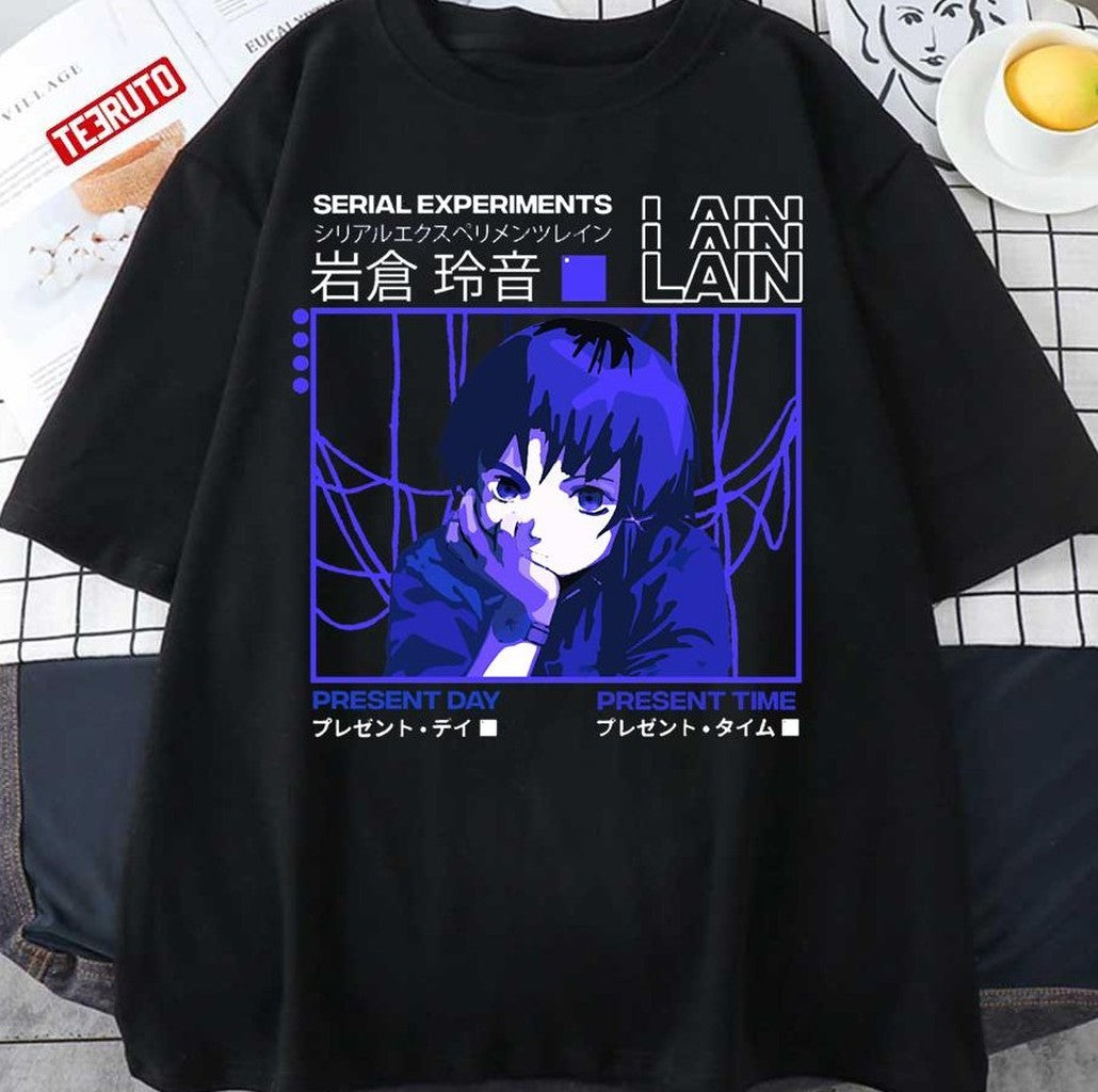 Serial Experiments Lain Darker Unisex T-Shirt - T-Shirt, Sweatshirt, Hoodie