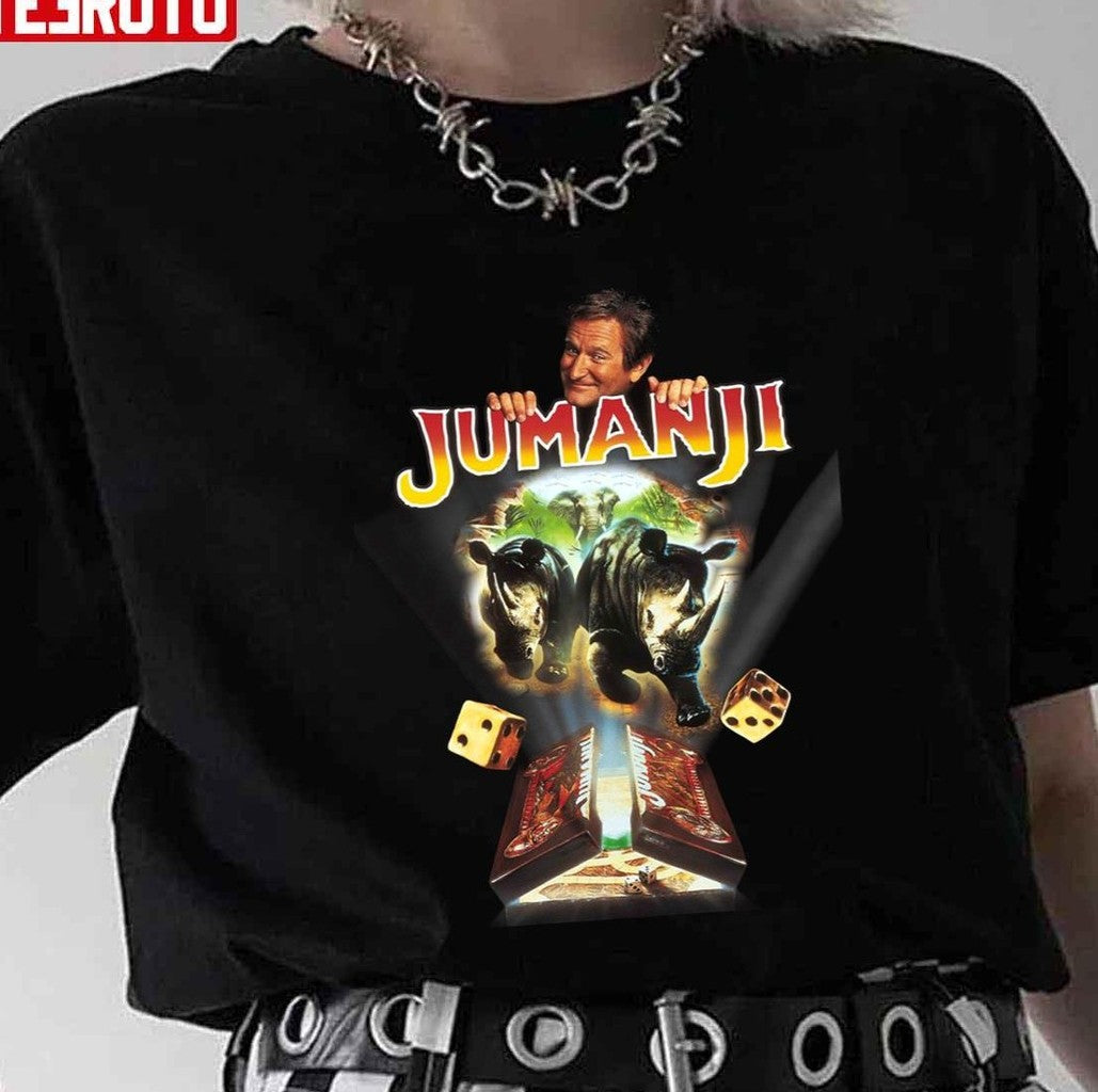 Robin Williams Version Jumanji 1995 Unisex T-Shirt - T-Shirt, Sweatshirt, Hoodie