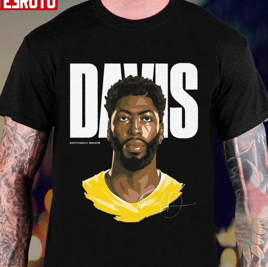 Portrait Of Anthony Davis Game Face Unisex T-Shirt - T-Shirt, Sweatshirt, Hoodie