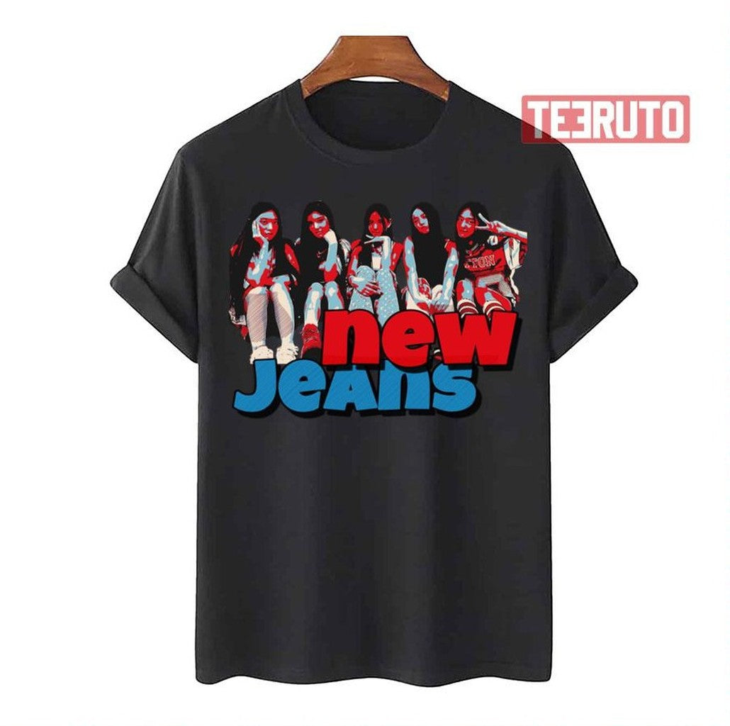 New Girlband Newjeans Kpop Band Unisex T-Shirt - T-Shirt, Sweatshirt, Hoodie