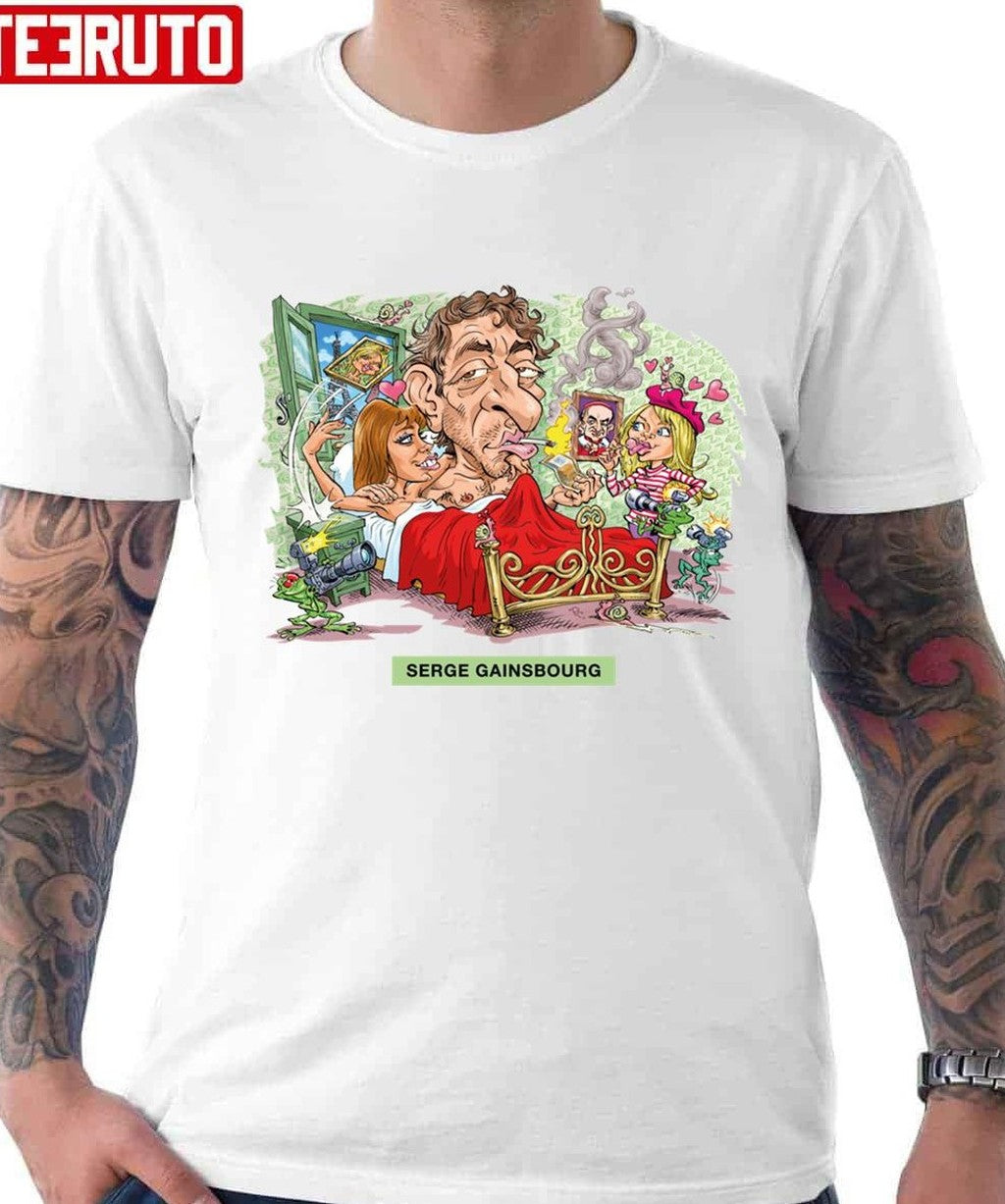 Serge Gainsbourg Classique Art Unisex T-Shirt - T-Shirt, Sweatshirt, Hoodie