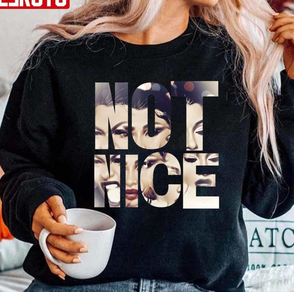 Not Nice Megan Thee Stallion Unisex Sweatshirt - T-Shirt, Sweatshirt, Hoodie