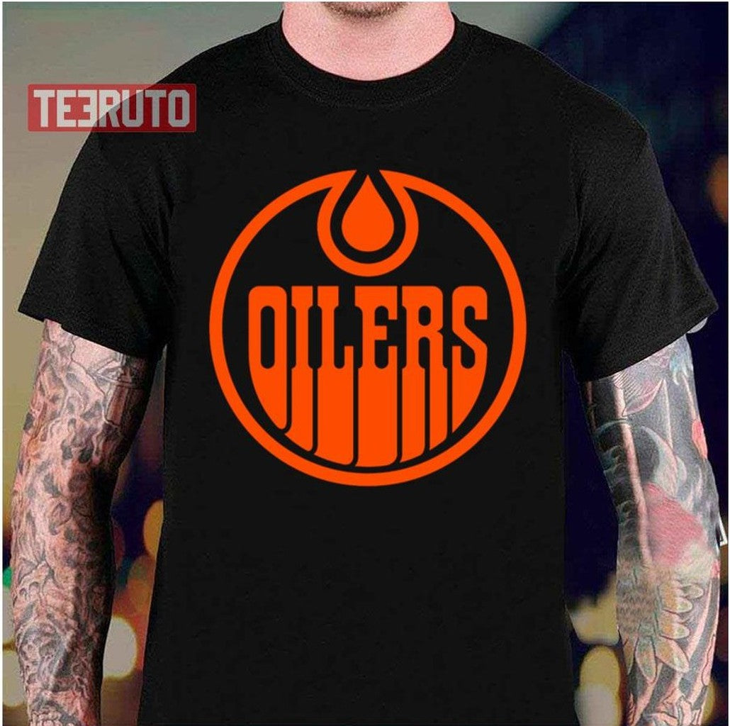 Orange Logo Oilers City Unisex T-Shirt - T-Shirt, Sweatshirt, Hoodie