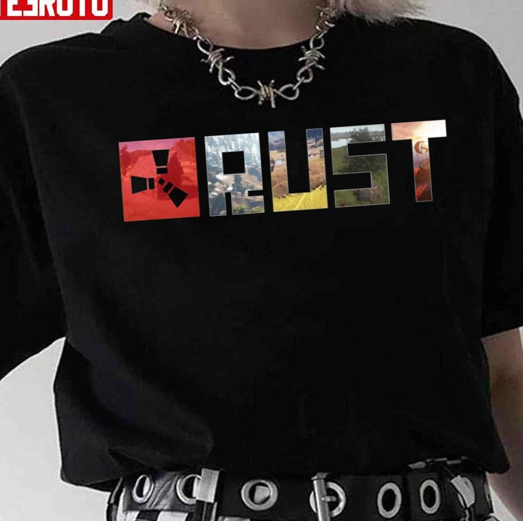 Music Retro Rust Logo Awesome For Music Fans Unisex T-Shirt - T-Shirt, Sweatshirt, Hoodie