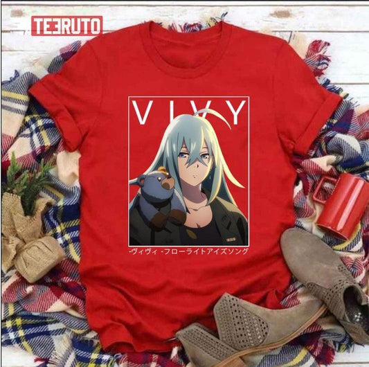 Anime Illustration Vivy Fluorite Eye's Song Unisex T-Shirt - T-Shirt, Sweatshirt, Hoodie