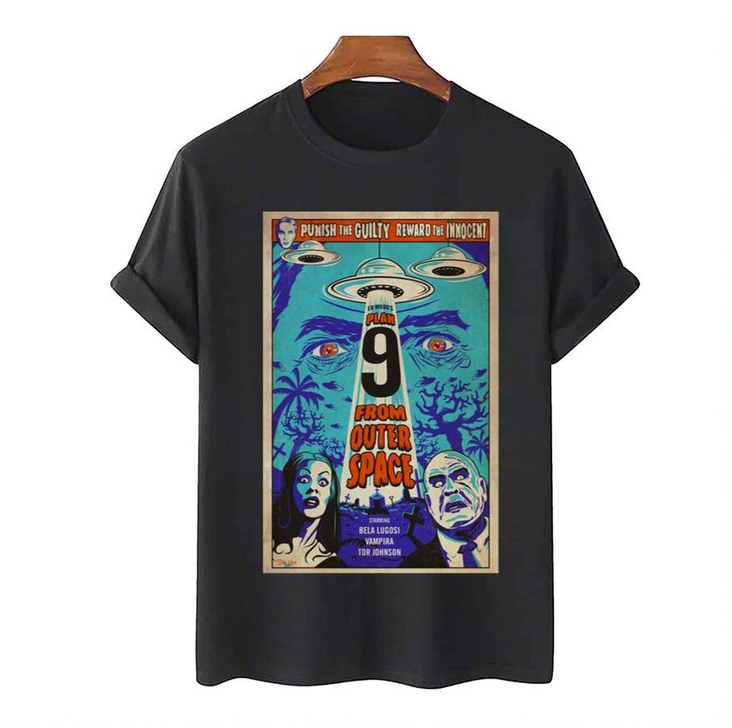 Plan 9 From Outer Space Movie Vintage Unisex T-Shirt - T-Shirt, Sweatshirt, Hoodie