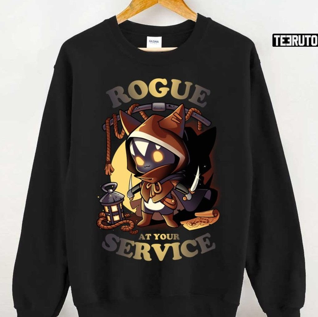 Rogue's Call Cute Gamer And Geek Unisex Sweatshirt - T-Shirt, Sweatshirt, Hoodie