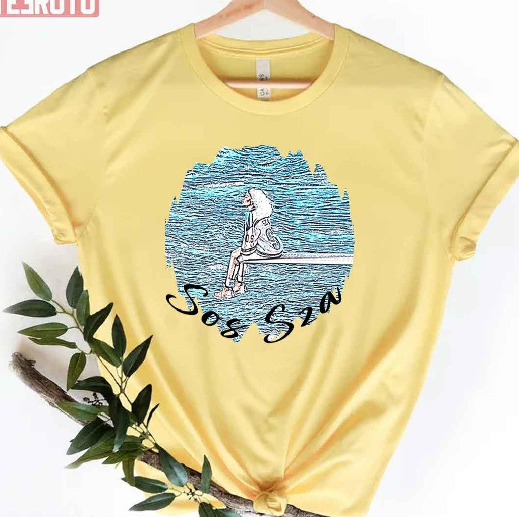 New Album Fanart Sos Sza Unisex T-Shirt - T-Shirt, Sweatshirt, Hoodie