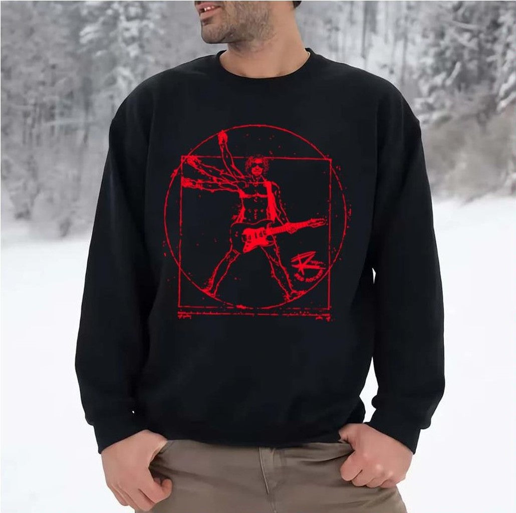 Sammy Hagar Red Rocker Da Vinci Chickenfoot Unisex Sweatshirt - T-Shirt, Sweatshirt, Hoodie
