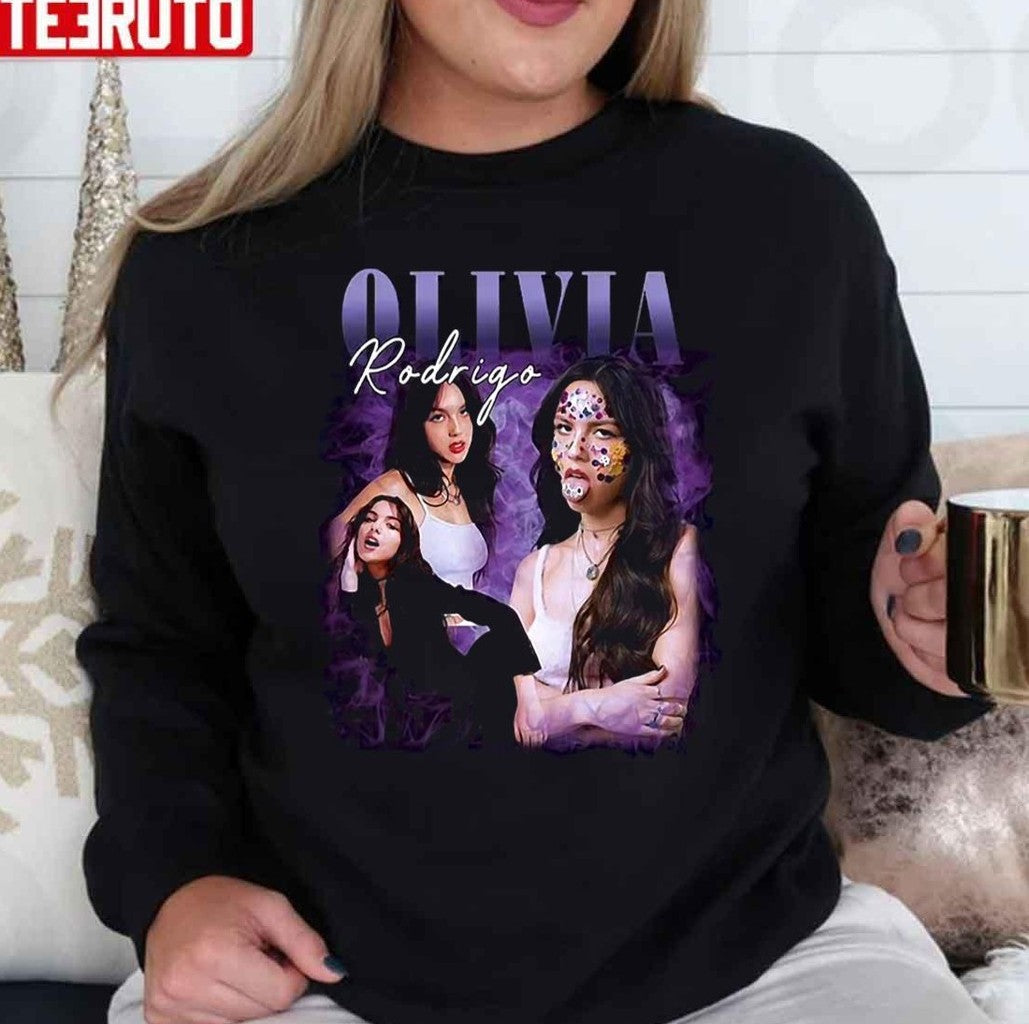 Olivia Rodrigo Vintage Bootleg 90s Style Unisex Sweatshirt - T-Shirt, Sweatshirt, Hoodie