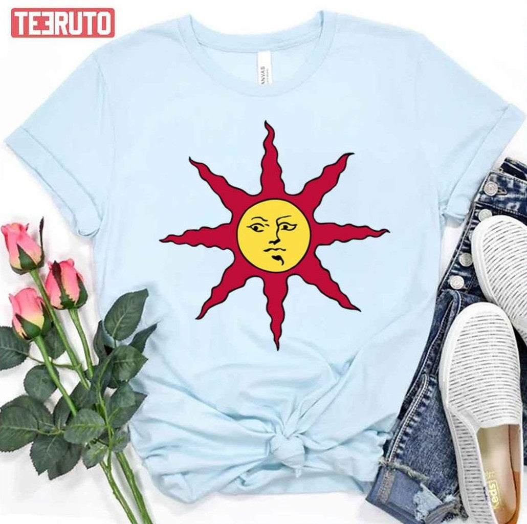 Praise The Sun Icon From Dark Souls Unisex T-Shirt - T-Shirt, Sweatshirt, Hoodie
