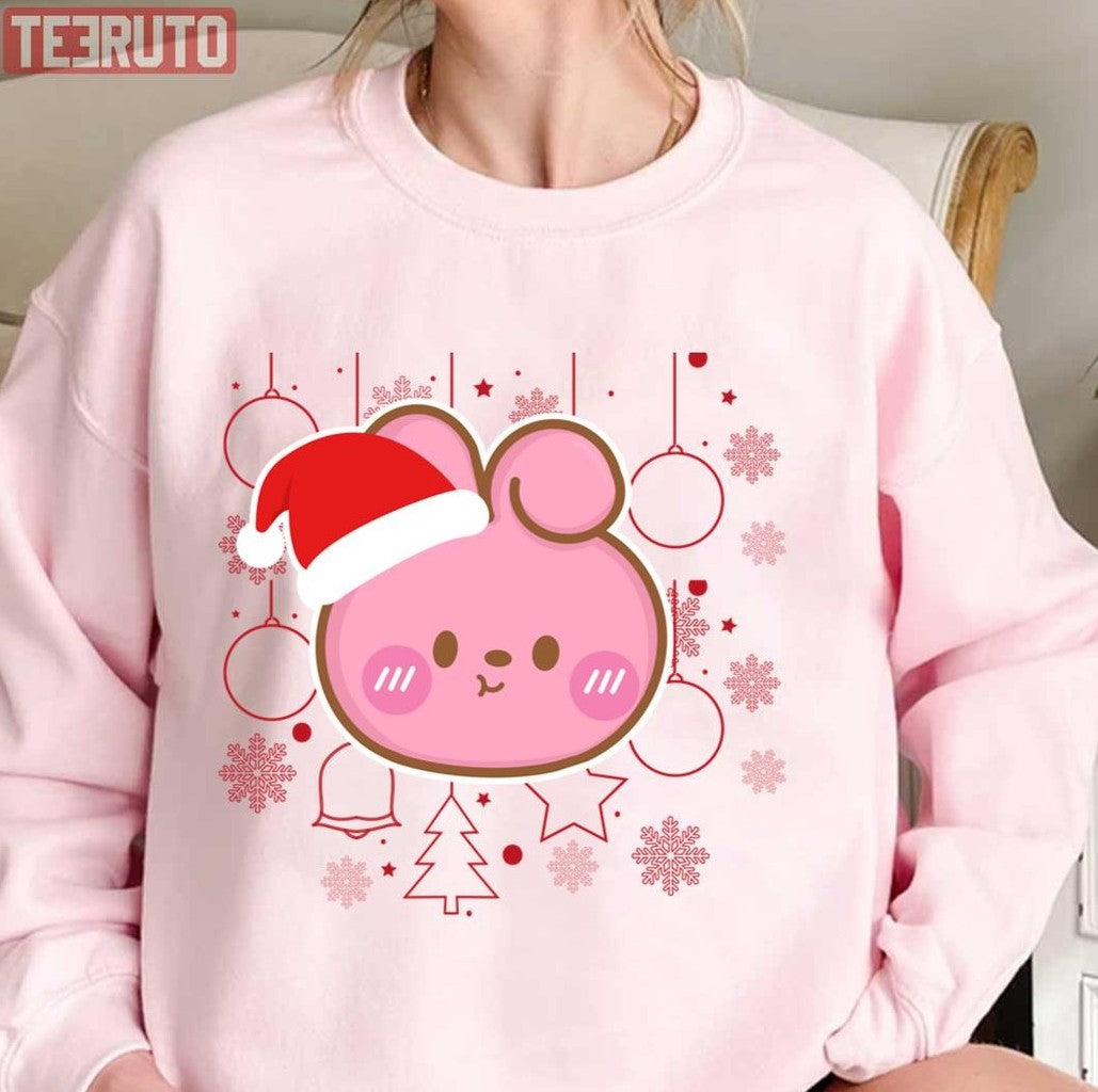 Santa Cooky Jungkook Lovers Bt21 Bts Merry Christmas Unisex Sweatshirt - T-Shirt, Sweatshirt, Hoodie