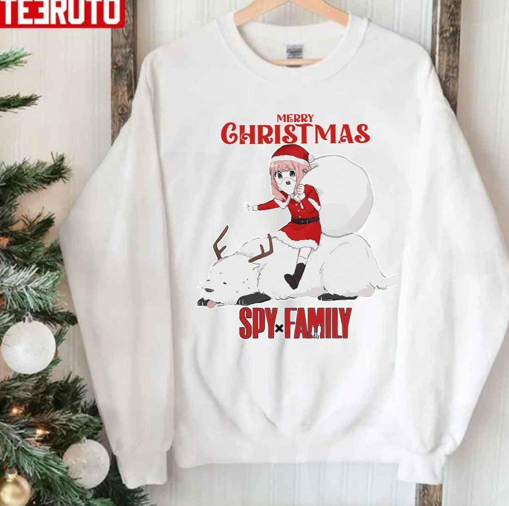 Reindeer Bond And Anya Spy X Family Christmas Unisex Sweatshirt - T-Shirt, Sweatshirt, Hoodie